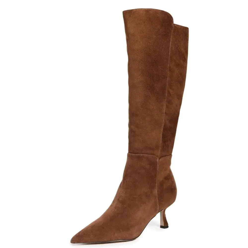 Sam Edelman Women's Brown Taylin Boots in Size 10 with extra calf space. NWOB